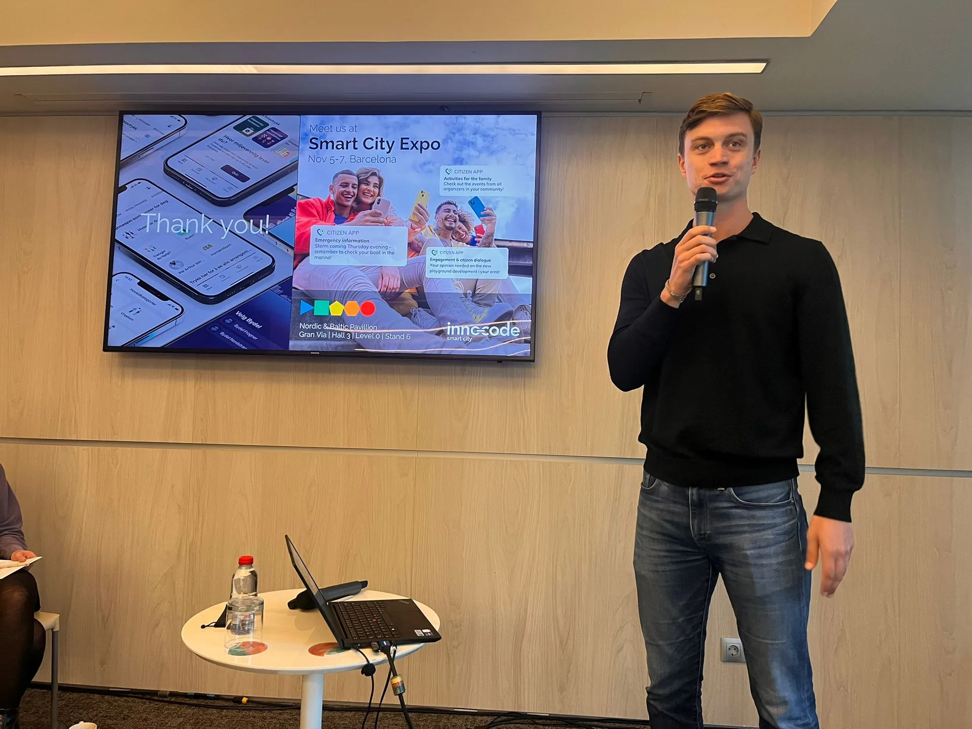 Joris presenteert op Smart City Expo Barcelona
